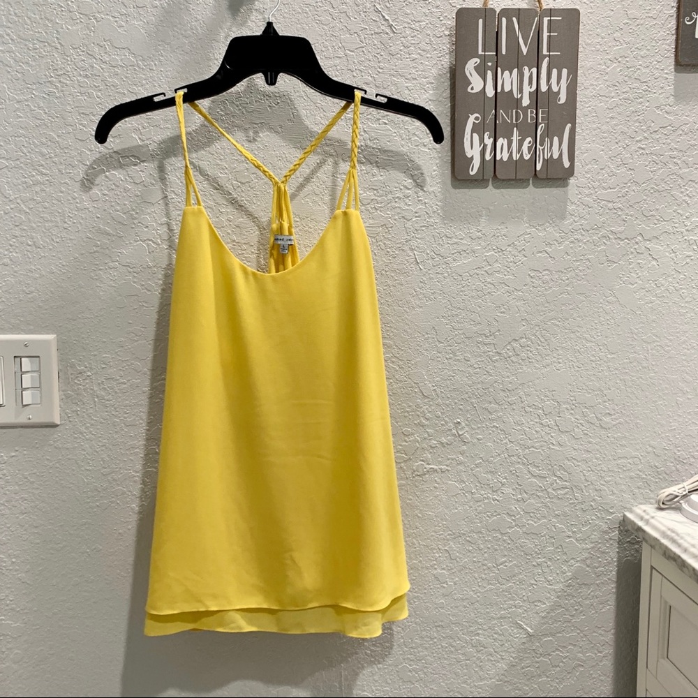 Yellow blouse